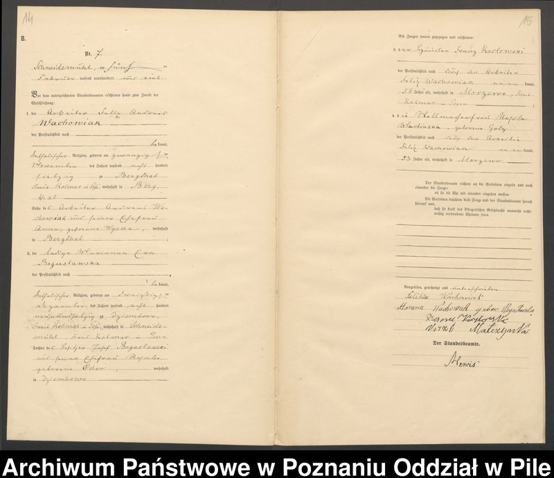 image.from.unit.number "Księga małżeństw"