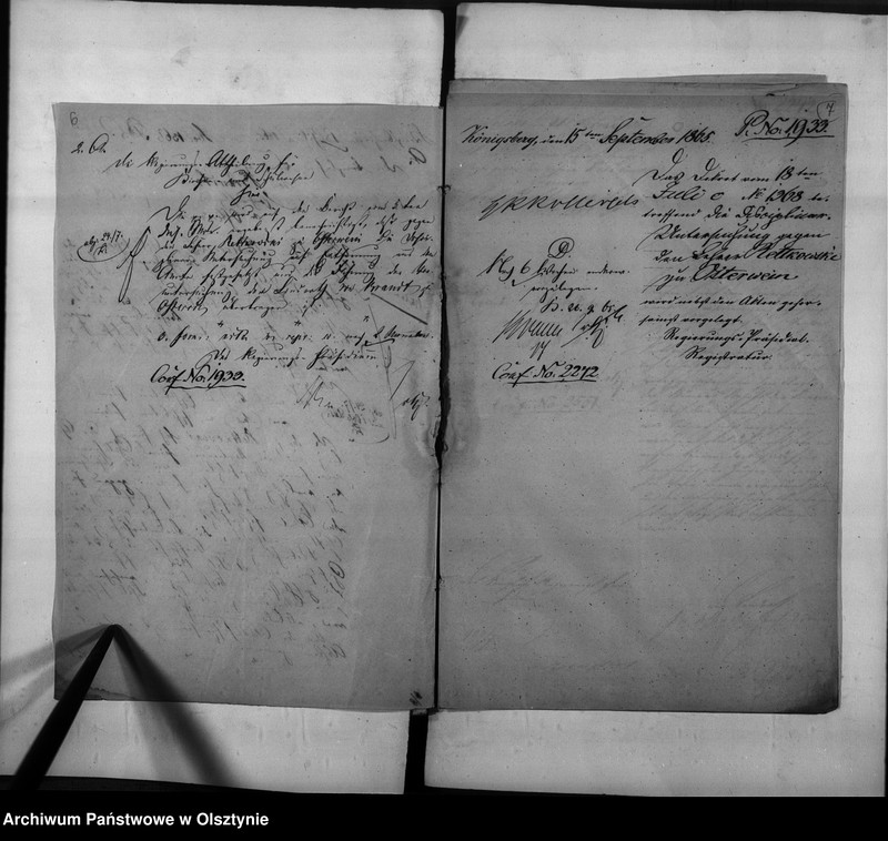 image.from.unit.number "Disciplinar-Untersuchung gegen den Lehrer Rettkowski [Johann] in Osterwien Kreis Osterode"
