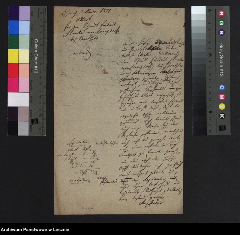 Obraz 4 z jednostki "[Die Taxaangelegenheiten]"