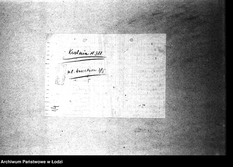 Obraz 17 z jednostki "[Kuchnia nr 311, ul. Wawelska 3/5. Kuchnia nr 127, ul. Wawelska 7. Działalność kuchni, personel, konsumenci, kontrole]"