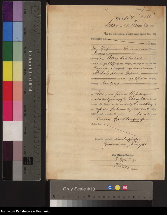 Obraz 4 z jednostki "Księga urodzeń t. VI"