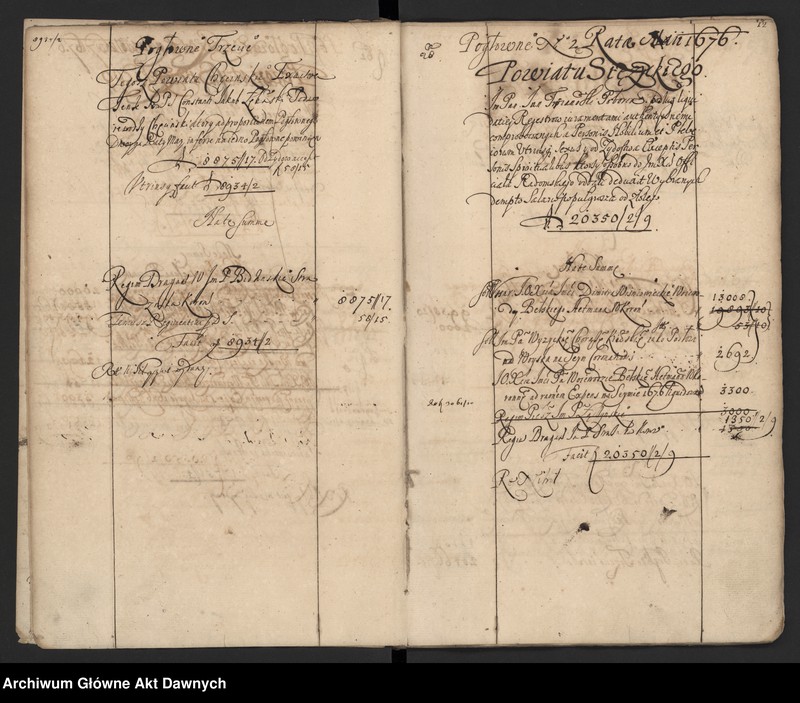 image.from.unit.number "Rozliczenie z pogłównego i szelężnego uchwalonych w 1676 r."