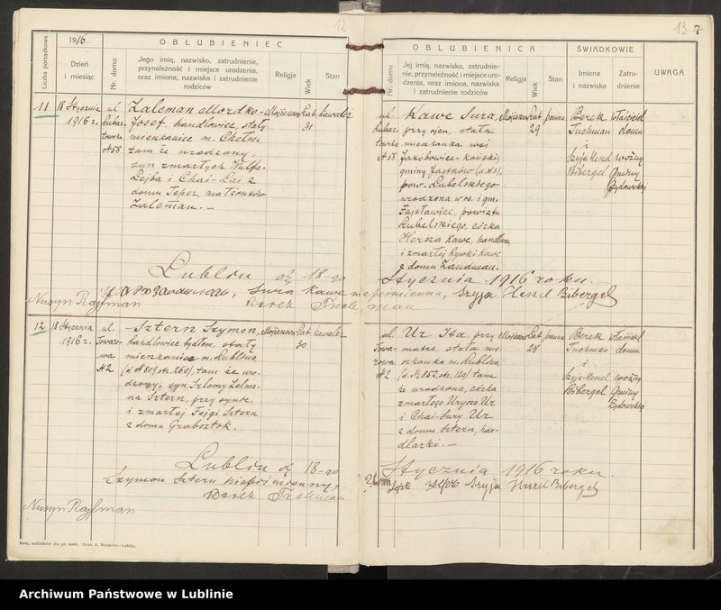 image.from.unit.number "Księga małżeństw"