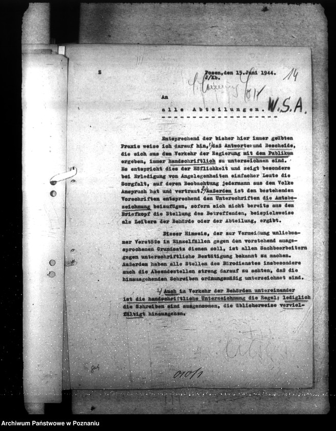 Obraz 18 z jednostki "Vereinfachung und Beschleunigung der Verwaltung"