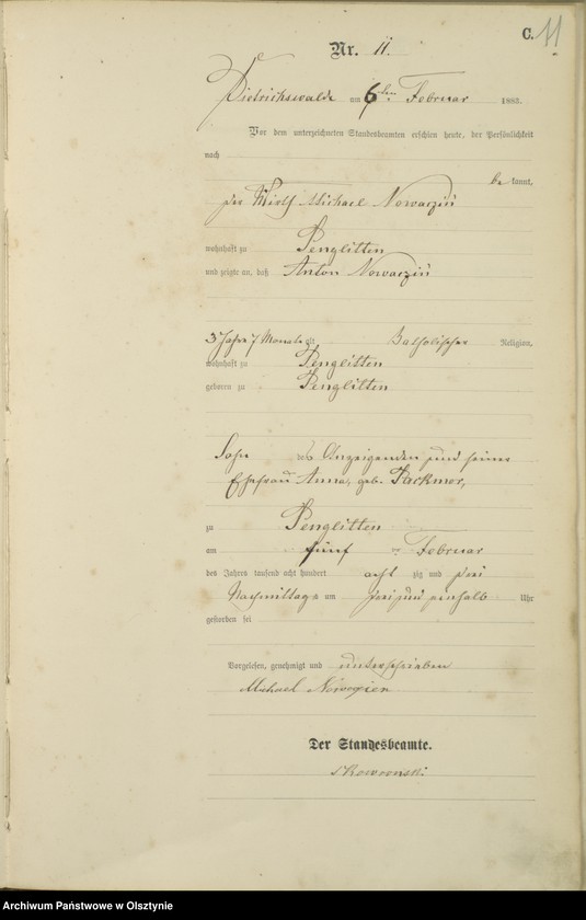 image.from.unit.number "Sterbe-Haupt-Register Nr 1 - 48"