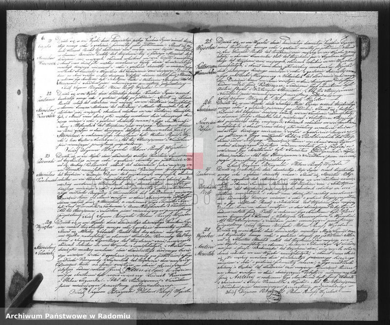 Obraz 6 z jednostki "[Duplikat Parafii Wysoka w powiecie Szydłowieckim Obwodzie Opoczyńskim] Gubernij Sandomierskiej na rok 1838 sporządzona"