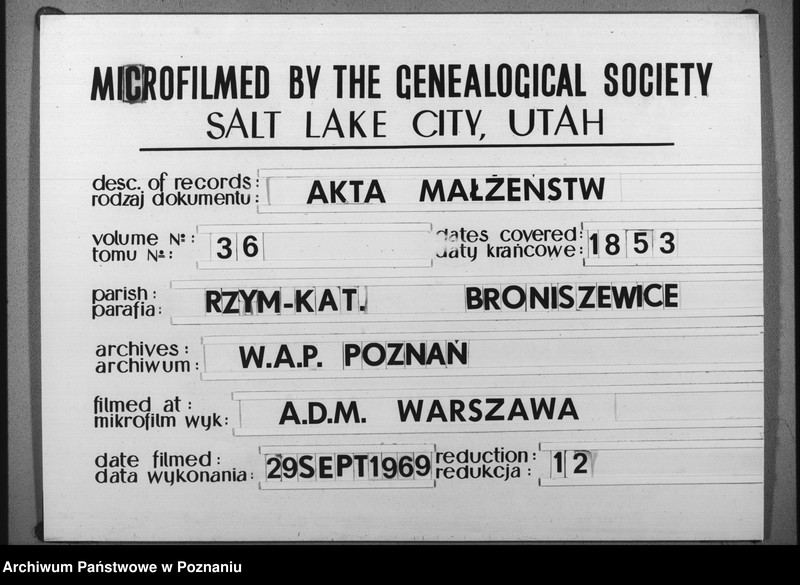 image.from.team "Akta stanu cywilnego Parafii Rzymskokatolickiej Broniszewice (pow. pleszewski)"