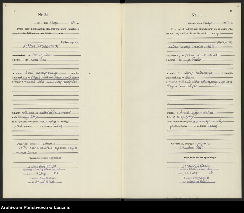 Obraz 20 z jednostki "Księga zgonów"