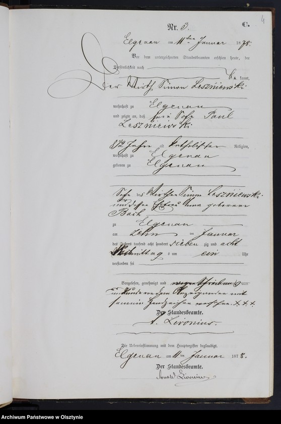 image.from.unit.number "Sterbe-Neben-Register Nr 1 - 105"