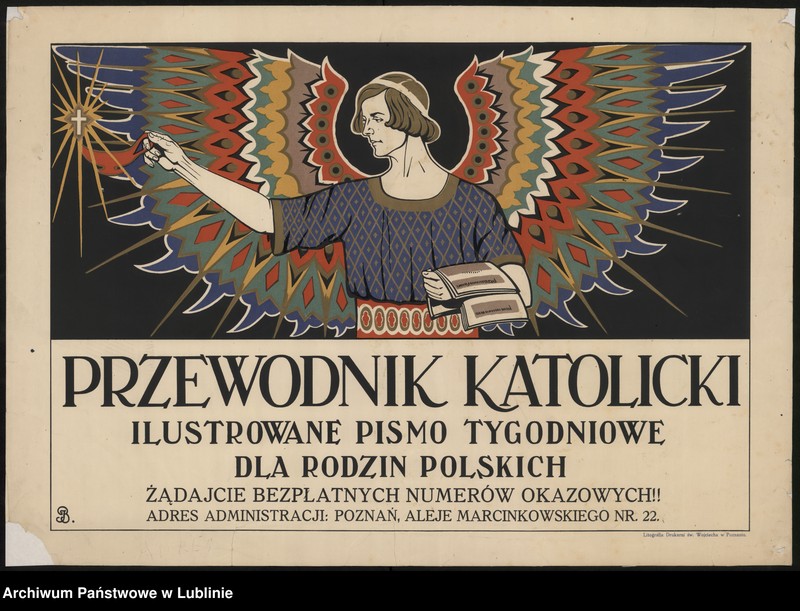 Obraz 14 z kolekcji "Promocja czytelnictwa i oświaty na plakacie, afiszu i okładce w pierwszej połowie XX w."