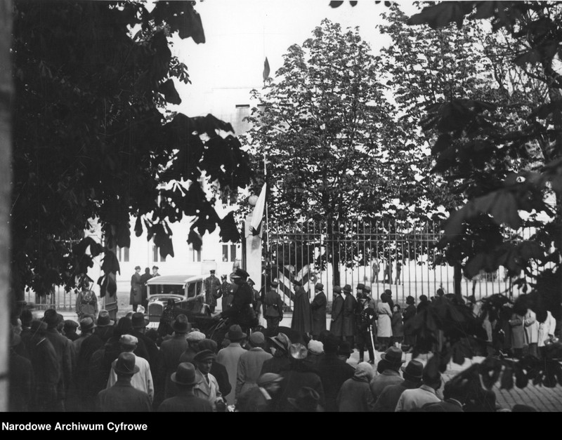 image.from.unit.number "Uroczystości pogrzebowe marszałka Polski Józefa Piłsudskiego w Warszawie"