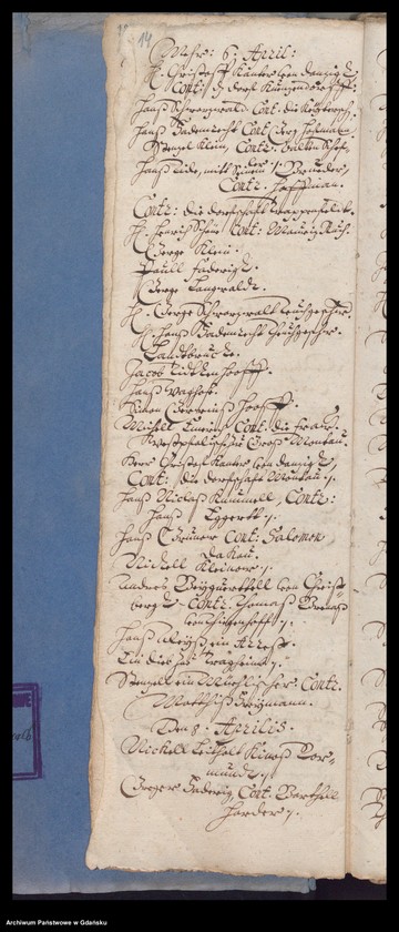 image.from.unit.number "Protokollbücher des Vogteigerichts zu Marienburg nebst Iudices"