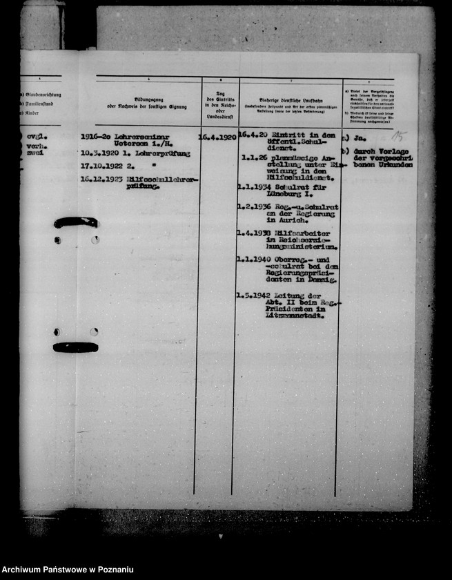 Obraz 20 z jednostki "Ernennung der Beamten"