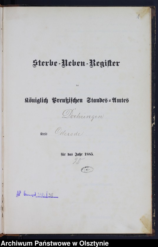 image.from.unit.number "Sterbe-Neben-Register Nr 1 - 76"