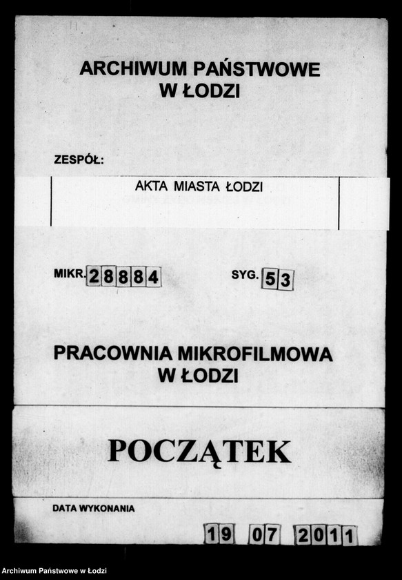 Obraz 1 z jednostki "Akta tyczące się rachunków cechu sukienniczego z fundacji skrzynki rzemieślniczej tegoż cechu"