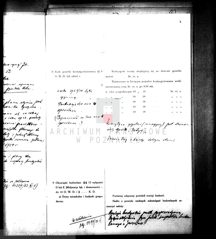 Obraz 9 z jednostki "Rewizje majątku państwowego Żółków"