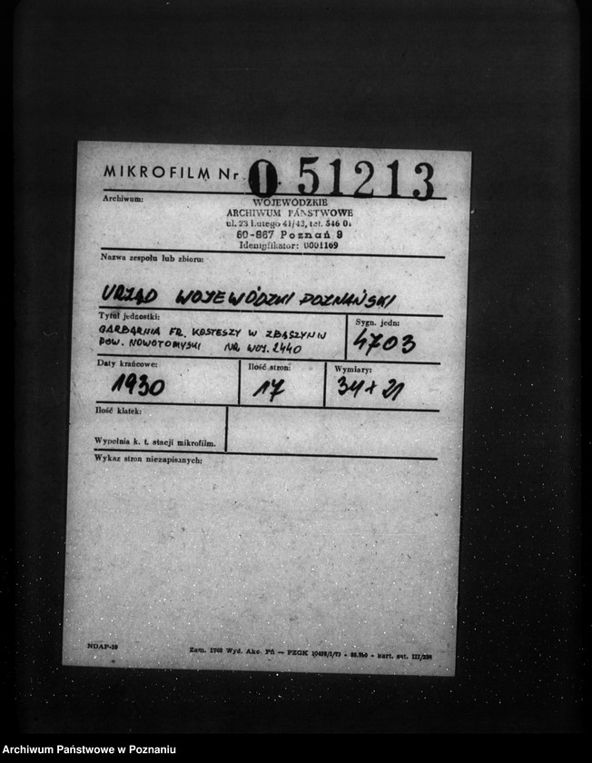 Obraz 2 z jednostki "Garbarnia Fr. Kosteszy w Zbąszyniu pow. nowotomyski, nr woj. kotła 2440"