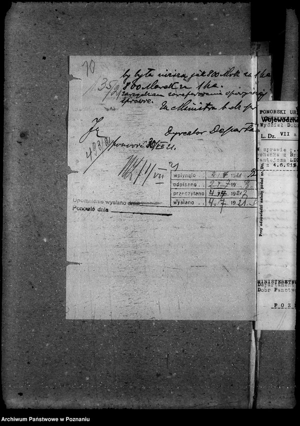 Obraz 14 z jednostki "Domeny - sprawy dzierżaw"