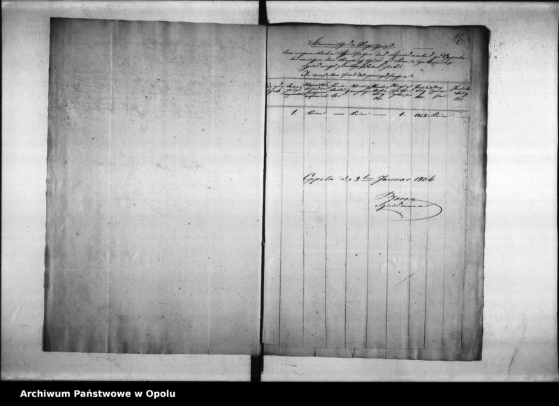 Obraz 17 z jednostki "Acta des Magistrats zu Oppeln betreffend die Einreichung der Nachweisungen der von den Schiedsmänner zu Stande Gebrachten Vergleiche an das Königl[iche] Oberlandesgericht. De Anno 1835-1858"