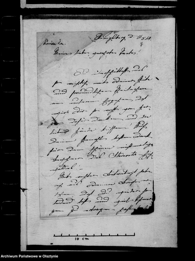 image.from.unit.number "/Anna u. Luise Gfinnen zu Eulenburg- Wicken an Anna Gfin Lehndorff geb. Hahn/"