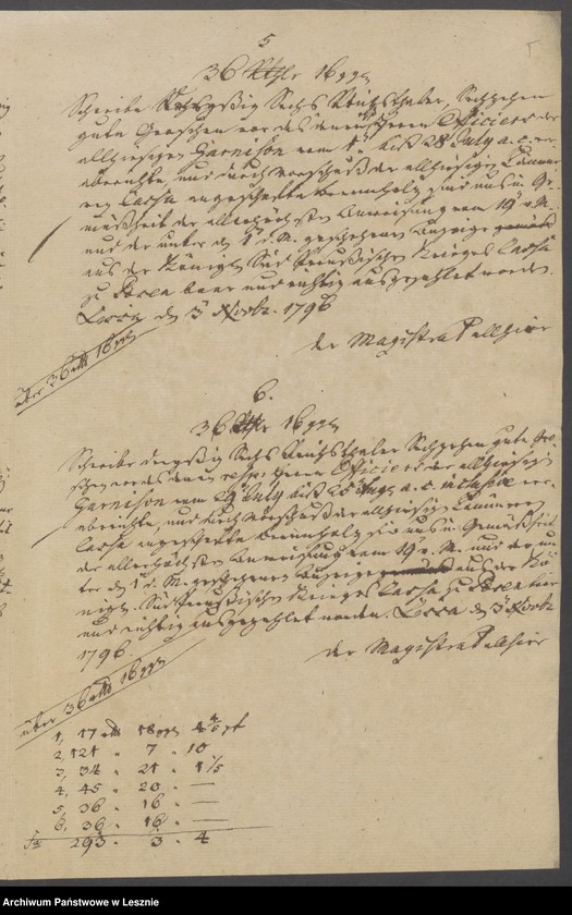 Obraz 8 z jednostki "[Anweisungen der Südpreussischen Kriegskasse]"