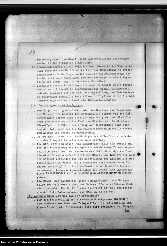 Obraz 18 z jednostki "Kriegshilfe. Generalia"