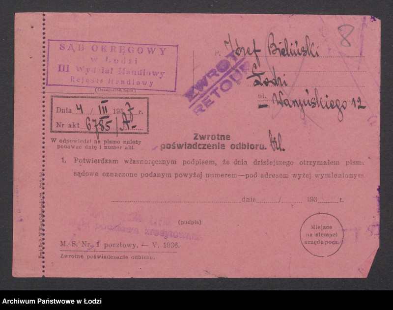 Obraz 10 z jednostki "Józef Bieliński - sklep kolonialno-spożywczy"