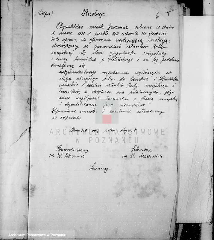 Obraz 10 z jednostki "Administracja miasta Jaraczewa"