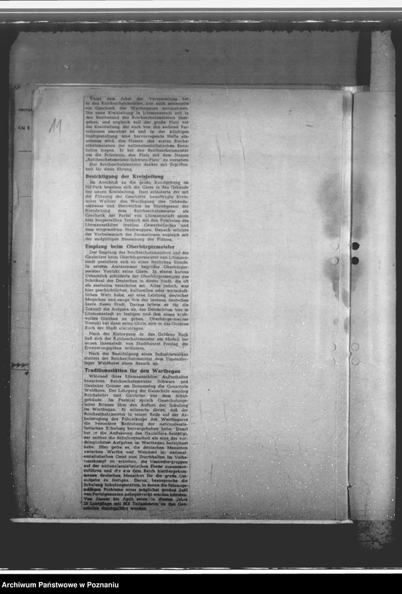 Obraz 15 z jednostki "Besichtigungsreise des Reichsschatzmeisters Schwarz vom 1. 6. - 6. 6. 1942"