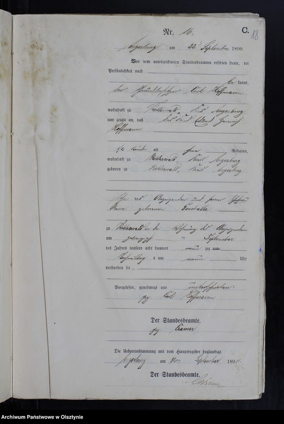 image.from.unit.number "Sterbe-Neben-Register Nr 1 - 20"