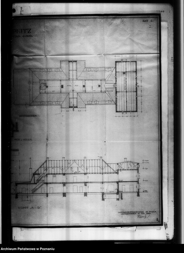 Obraz 6 z jednostki "Landesgut Lipnitz [Rysunki]."
