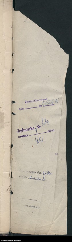 Obraz 14 z jednostki "A. betr. Boleslaus von Kościelski /auch Ludwig, Anton und Adam/"