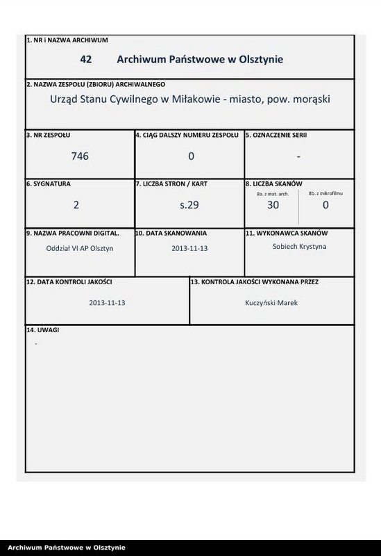 image.from.unit.number "Heiraths-Neben-Register nr 1 - 13"