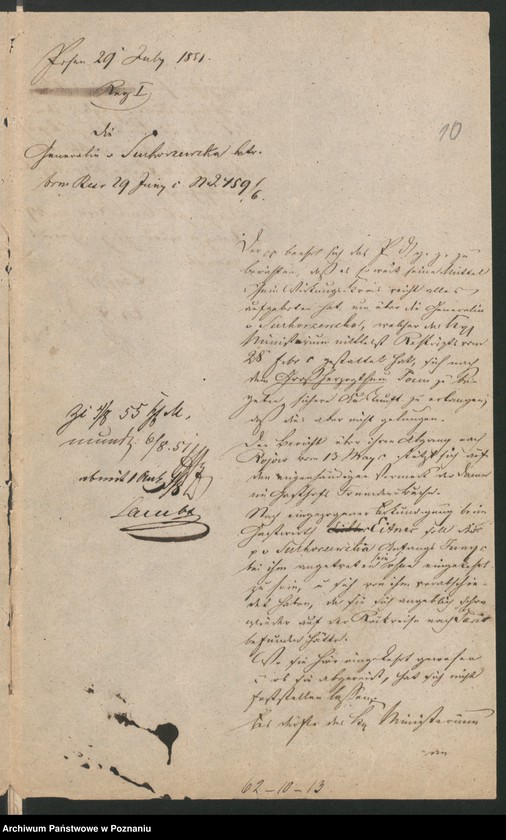 Obraz 15 z jednostki "A. betr. den polnischen Flüchtling General von Suchorzewski"