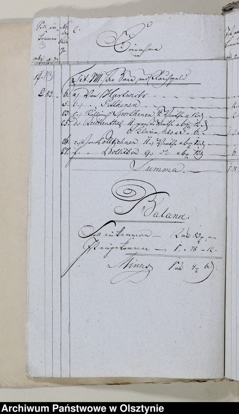 image.from.unit.number "Jahres Rechnung über Einnahme und Ausgabe bey der Kirche zu Liebstadt"