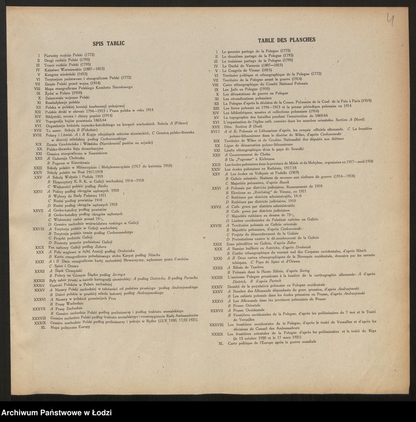 Obraz 6 z jednostki "Polski atlas kongresowy, Lwów, Warszawa 1921"