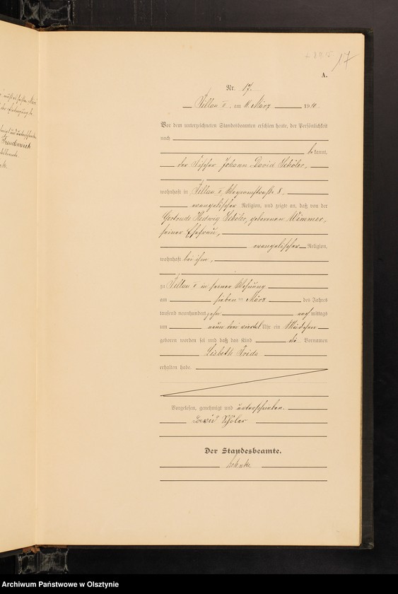 image.from.unit.number "Geburts-Haupt-Register Nr 1 - 95"