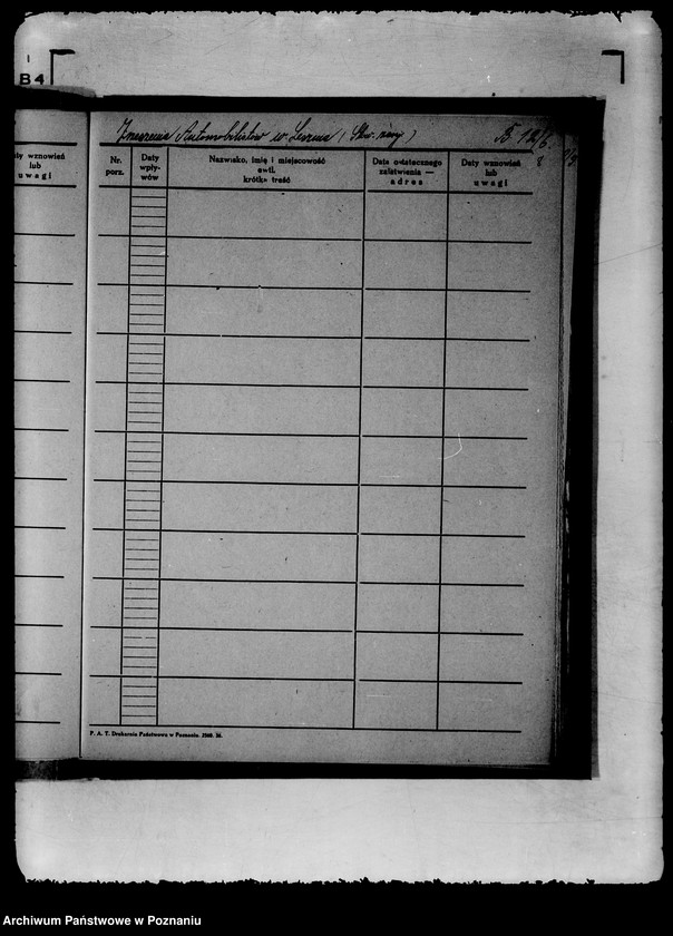 Obraz 13 z jednostki "Spisy spraw Wydziału Społeczno-Politycznego"