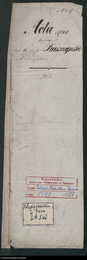 Obraz 2 z jednostki "A. betr. Leo Ruszczyński, Probst in Dobrzyca"