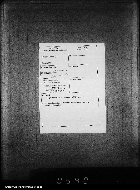 Obraz 3 z jednostki "Akta urodzeń"