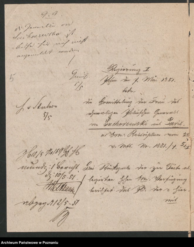 Obraz 9 z jednostki "A. betr. den polnischen Flüchtling General von Suchorzewski"