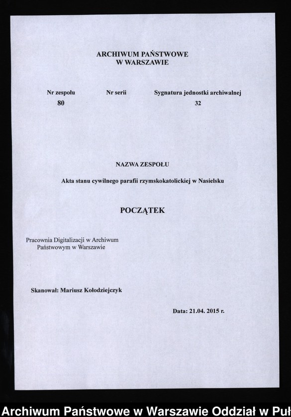 image.from.unit.number "Akta urodzeń, małżeństw i zgonów"