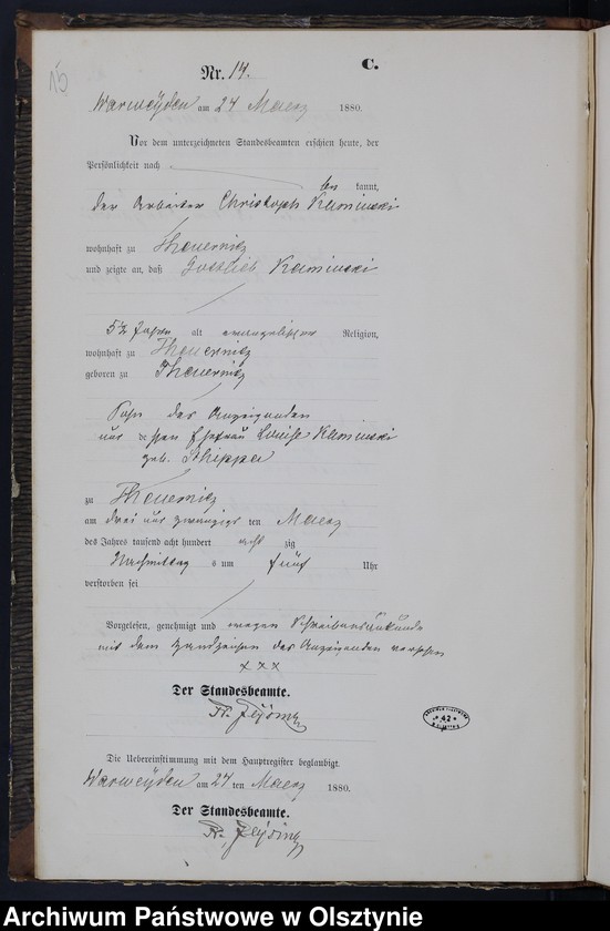 image.from.unit.number "Sterbe-Neben-Register Nr 1 - 59"