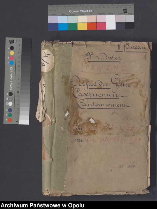 Obraz 3 z jednostki "Service du Genie-Casenement-Cantonnement  /Korespondencja i zarządzenia z zakresu rozlokowania wojska, przydziały koszar/ 4.02.- 10.09.1921"