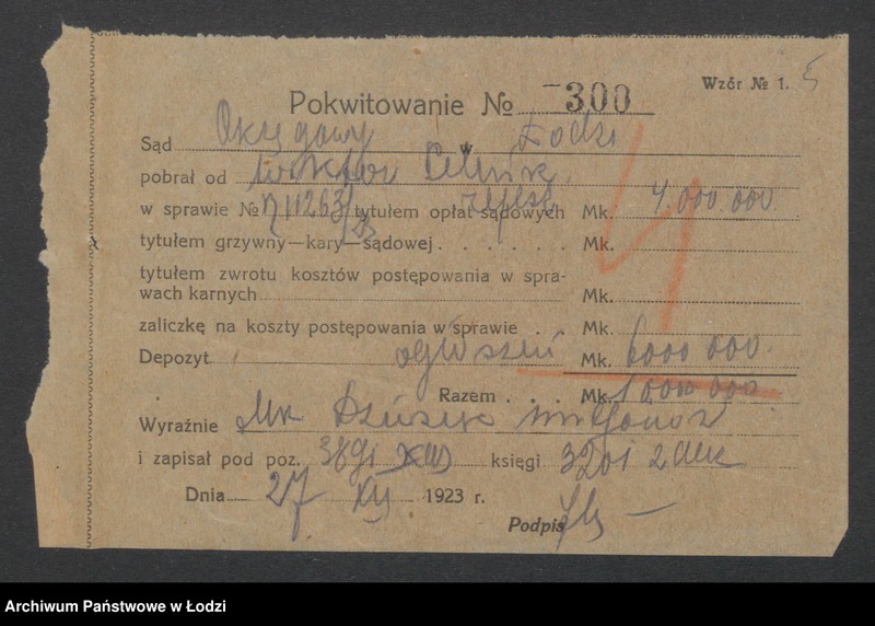 Obraz 7 z jednostki "Wiktor Celnik – drobna sprzedaż skóry"