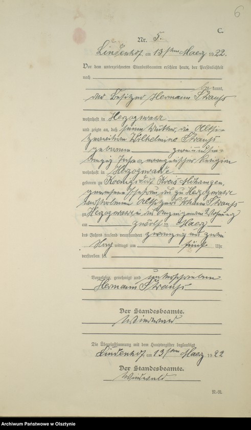 image.from.unit.number "Sterbe-Register /Neben-Register/ Nr 1 - 30"