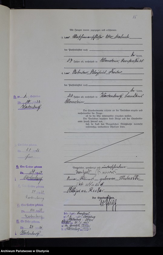 image.from.unit.number "Heirats-Haupt-Register Nr 1 - 22"