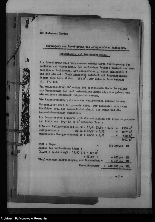 Obraz 5 z jednostki "Amtsgericht Radziejów"