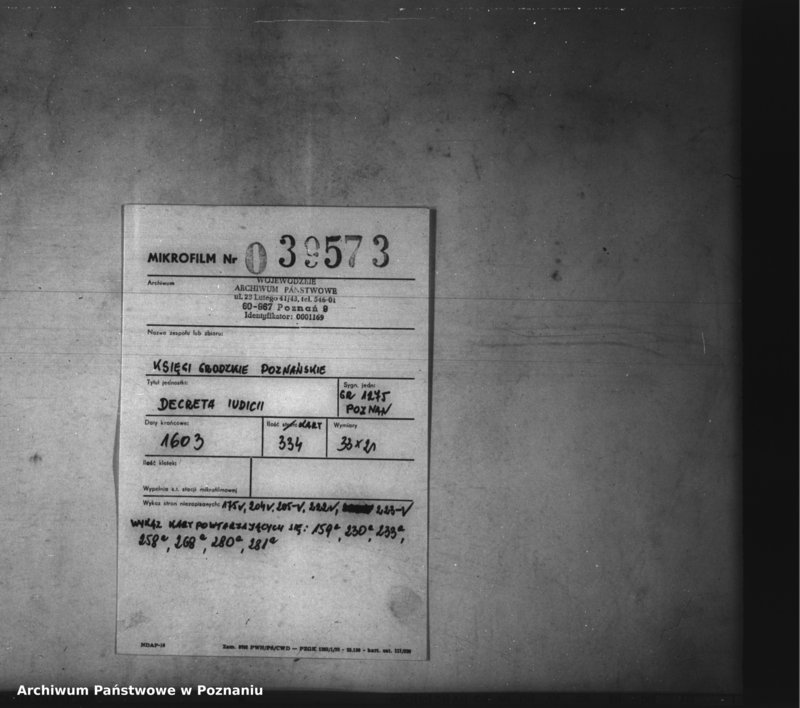 Obraz 2 z jednostki "Decreta iudicii [inducta]"