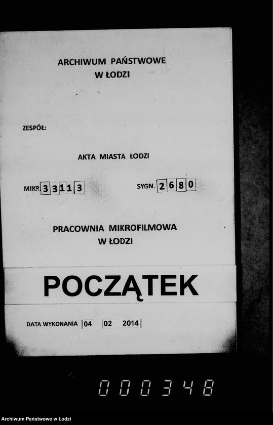 Obraz 1 z jednostki "O revizji gorodskich kass"